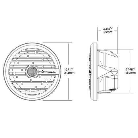 Roswell R1 8 Marine Speakers - White - 100W RMS  200W Peak Power [C920-1610]