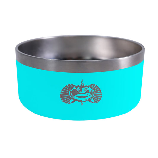 Toadfish Non-Tipping Dog Bowl - Teal [1051]