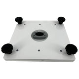 Seaview Removable Base f/Pedestal Mounts w/10x10 Base Plate - White [PMRB10]