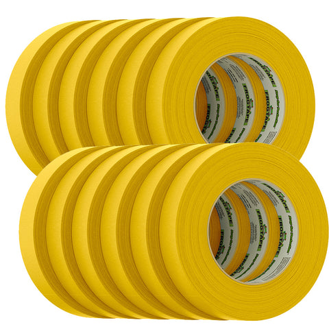 FrogTape CP 225 Medium-High Adhesion Masking Tape - 24MM x 55M x 12-Pack - Gold - Rated f/225F [105320]