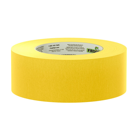 FrogTape CP 225 Medium-High Adhesion Masking Tape - 48MM x 55M x 6-Pack - Gold - Rated f/225F [105322]