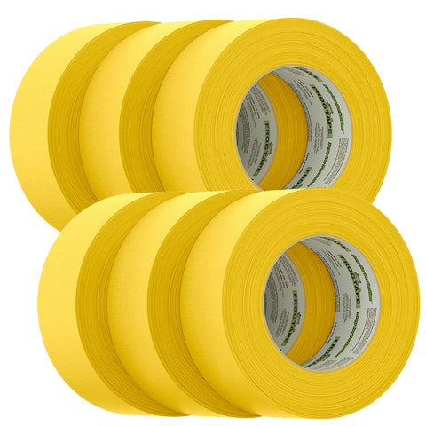 FrogTape CP 225 Medium-High Adhesion Masking Tape - 48MM x 55M x 6-Pack - Gold - Rated f/225F [105322]