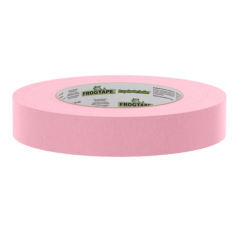 FrogTape CP 325 Medium-High Adhesion Masking Tape - 24MM x 55M x 12-Pack - Pink - Rated f/325F [105333]