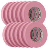 FrogTape CP 325 Medium-High Adhesion Masking Tape - 24MM x 55M x 12-Pack - Pink - Rated f/325F [105333]