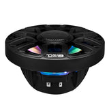 DS18 6.5" 2-Way Coaxial Marine Speakers w/Digital LED Lights  Bullet Tweeter - Black - 150W, 4-Ohm [NXL-IQ6/BK]