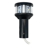 Seaview 12V C5 Certified Round 3nm LED Combo Masthead All-Round Light - Black [LTBLED12C5BLK]