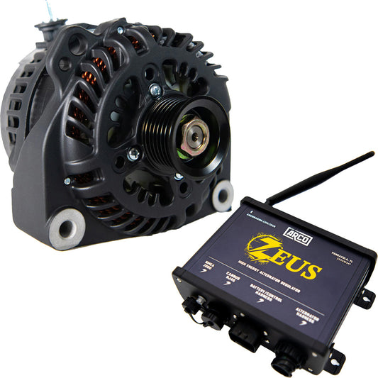 ARCO Zeus A275L Vortec Alternator w/Terminal Block  Zeus High-Energy Alternator Regulator [4033-AZ1000]