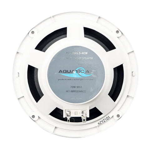 Aquatic AV 6.5" Economy Speakers - White - Pair [EC121]