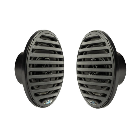 Aquatic AV 6.5" Economy Speakers - Black - Pair [EC122]
