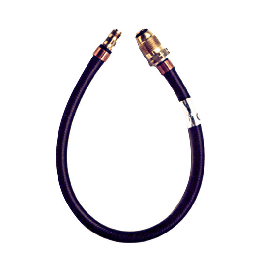 Trident Marine 20" Pigtail Hose Male Fitting x 1/4" Male Inverted Flare Fitting [1014-1401-20]
