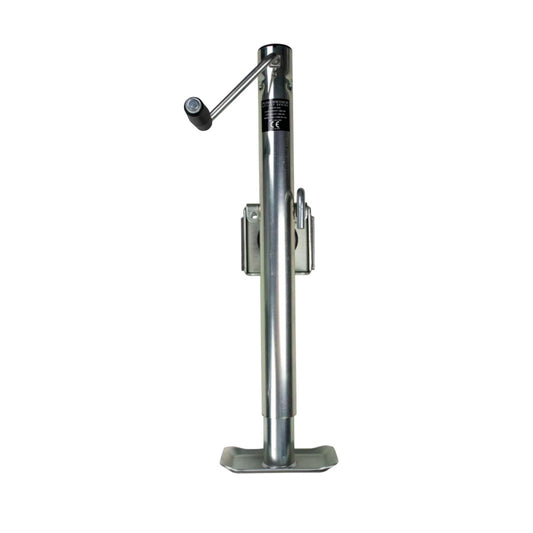 Powerwinch Utility Series Jack - 2500lb, Bolt-On, Flat Plate, Zinc [21500-J-2500-BF-Z-R]