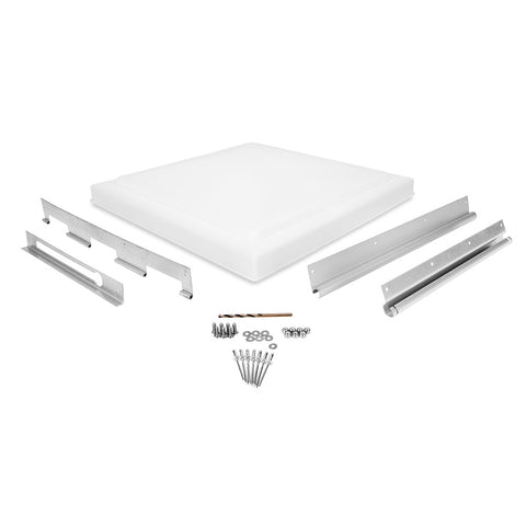 Camco Universal RV Roof Vent Replacement Kit - Fits Standard 14" x 14" Vent Openings [40195]