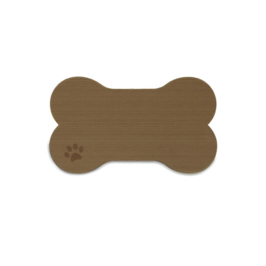SeaDek Dog Bowl Mat - Cappuccino/Black - Small - 12" x 21" [62713-91090]