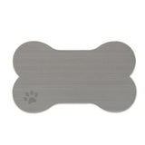 SeaDek Dog Bowl Mat - Storm Grey/Black - Large - 16.5" x 29.5" [63207-90837]