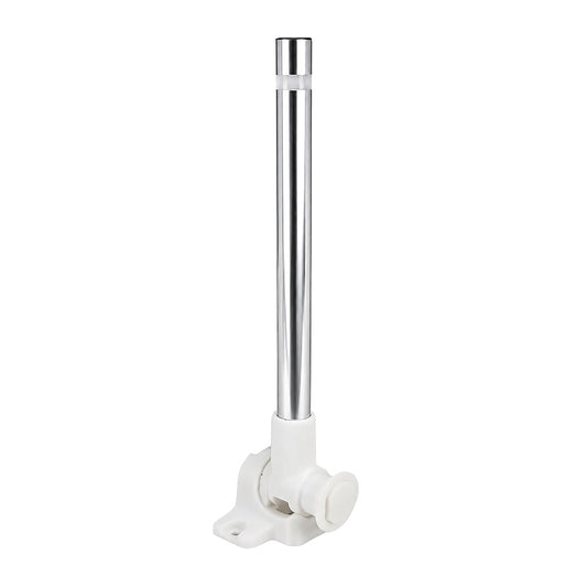 Perko 14" EZ Fold C-5 All-Round Navigation Light - Port/Starboard Rotation - White [1067DP1WHT]