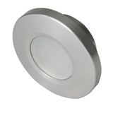 Lumitec Orbit - Flush Mount Down Light - Brushed Finish - 2-Color White/Red Dimming [112502]