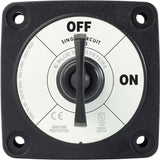 Blue Sea 6005200 Battery Switch Single Circuit ON-OFF - Black [6005200]