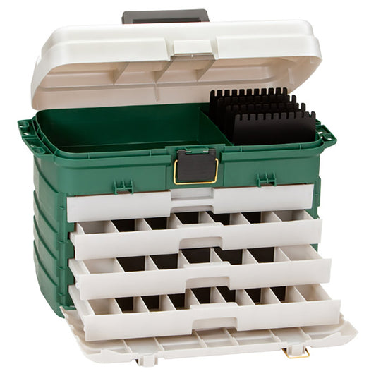 Plano 4-Drawer Tackle Box - Green Metallic/Silver [758005]