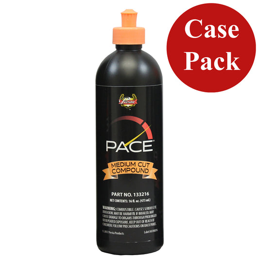 Presta PACE Medium Cut Compound - 16oz - *Case of 6* [133216CASE]