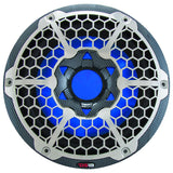 DS18 HYDRO 10" Subwoofer w/RGB Lights - 600W - Carbon Fiber [CF-10SUB]