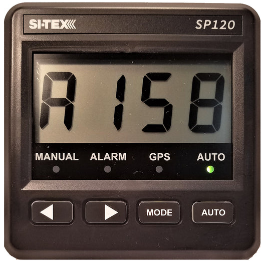 SI-TEX SP-120 System w/Rudder Feedback  Type "S" Mechanical Dash Drive [SP120RF-3]