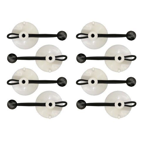 Carver Suction Cup Tie Downs - 8-Pack [61005]